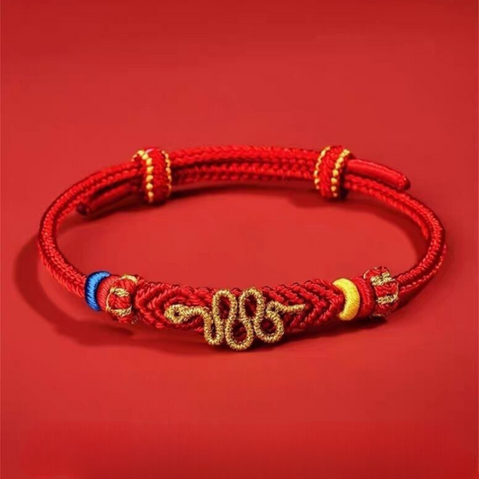 2025 Year of the Snake Women Handwoven Protection Bracelet