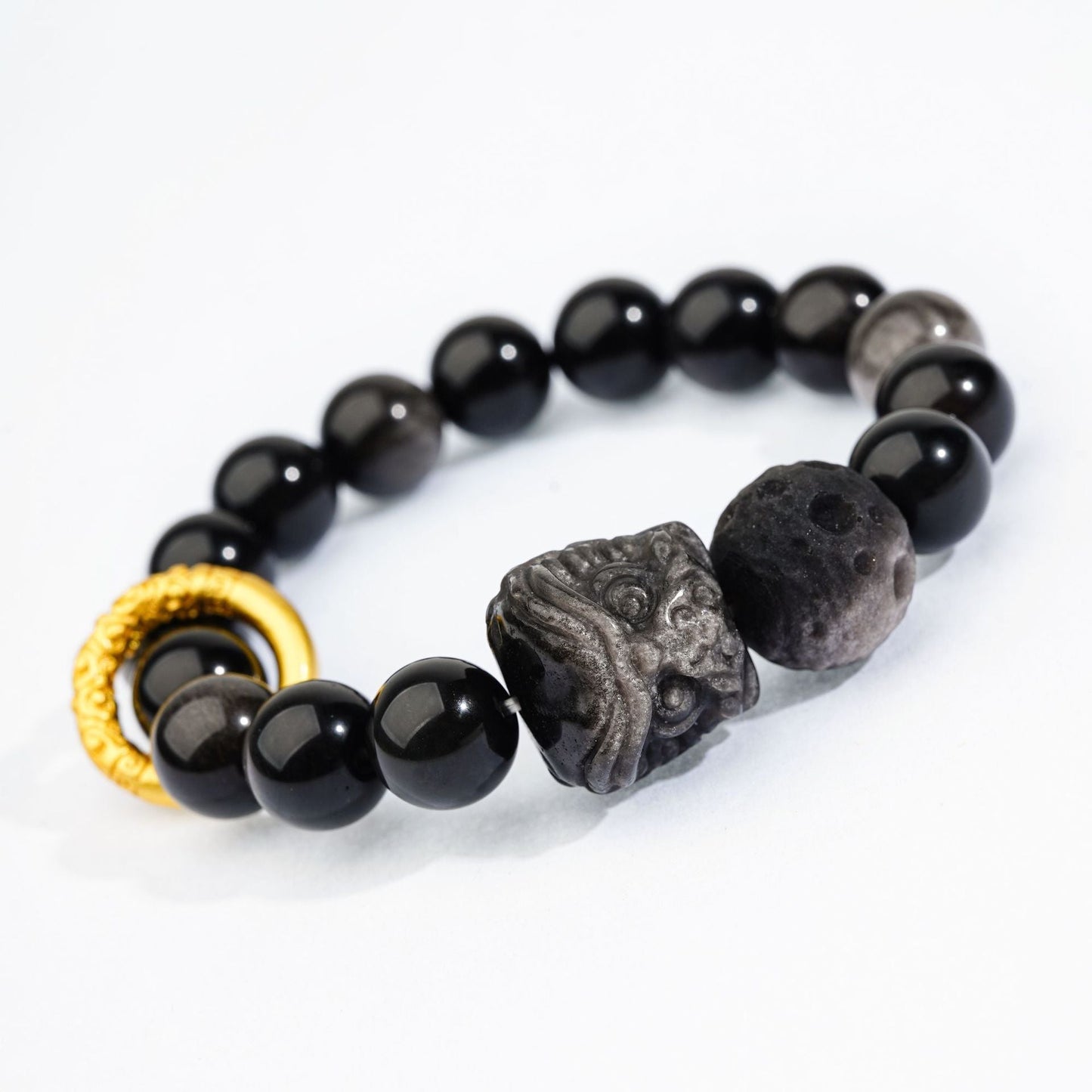 Black Obsidian Protection Bracelet