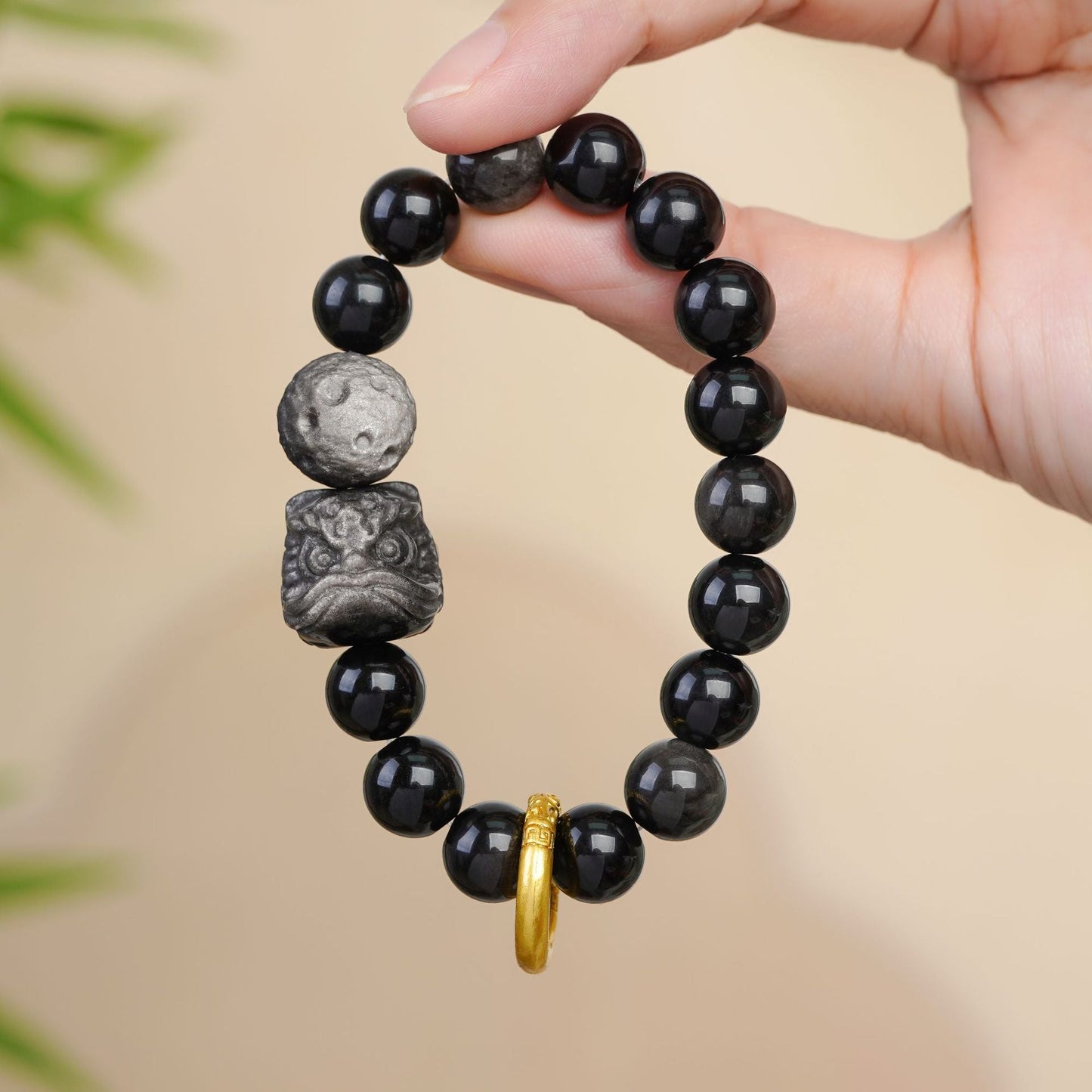 Black Obsidian Protection Bracelet