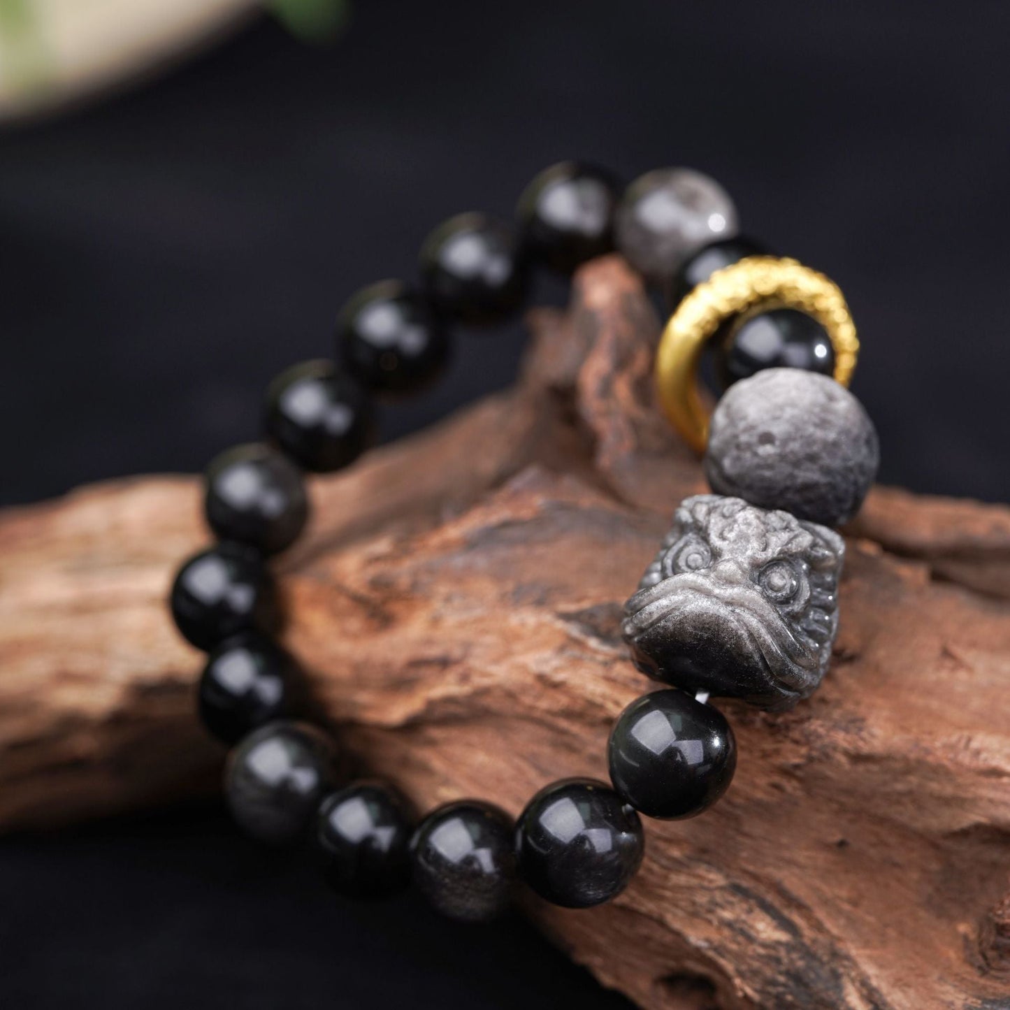 Black Obsidian Protection Bracelet