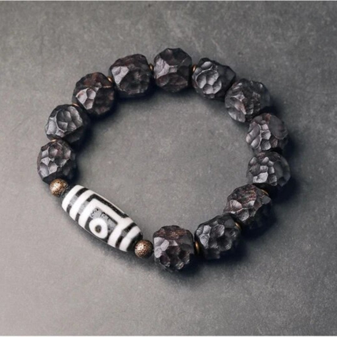 Dzi Bead Protection Amulet Bracelet - Buddha Power Store