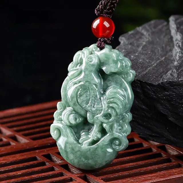 Jadeite Good Luck Necklace - Buddha Power Store