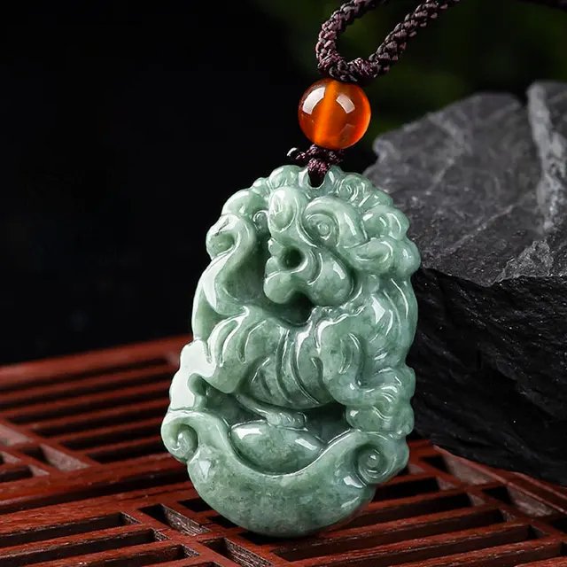 Jadeite Good Luck Necklace - Buddha Power Store