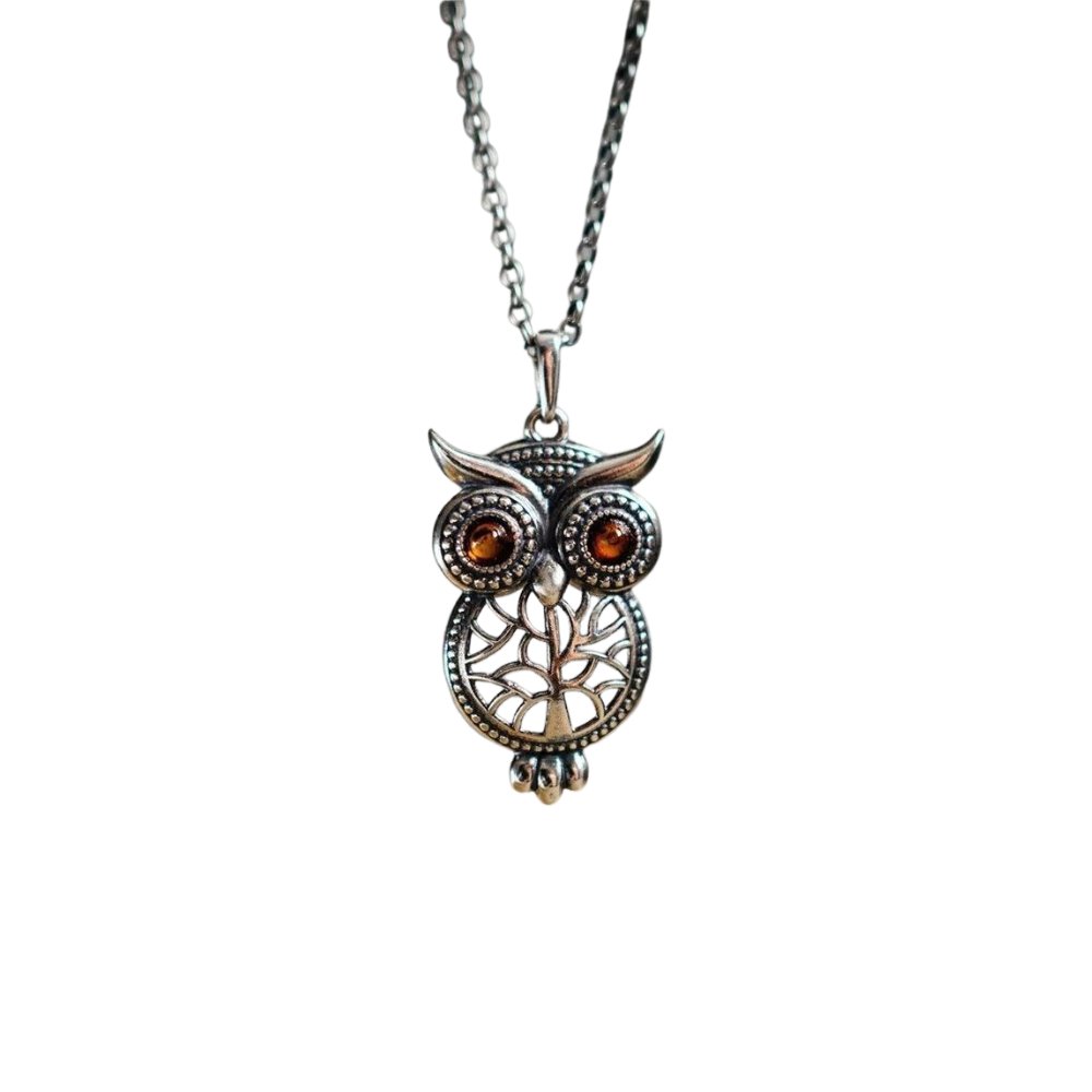 Tree of Life Owl Necklace