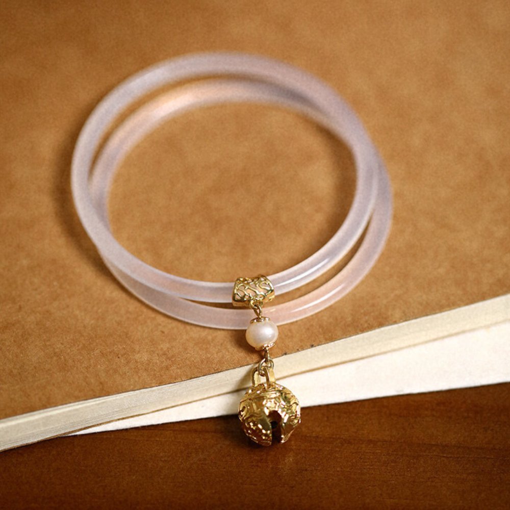 White Chalcedony Bracelet