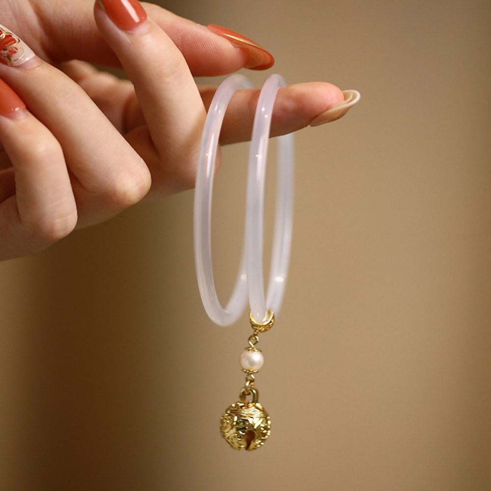 White Chalcedony Bracelet