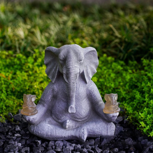 Zen Elephant Ornament