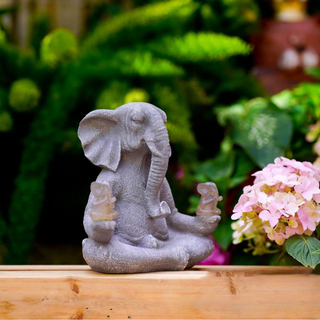 Zen Elephant Ornament