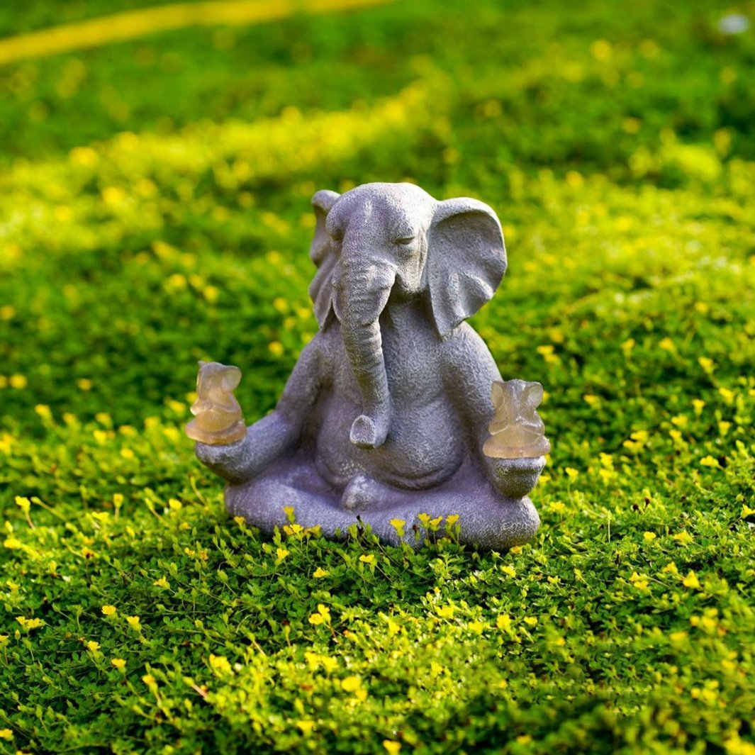 Zen Elephant Ornament